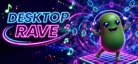 Steam cover for Desktop Rave: Idle Audio Club.