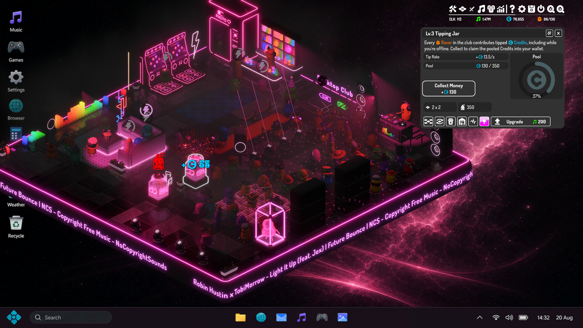Desktop Rave: Idle Audio Club screenshot #6