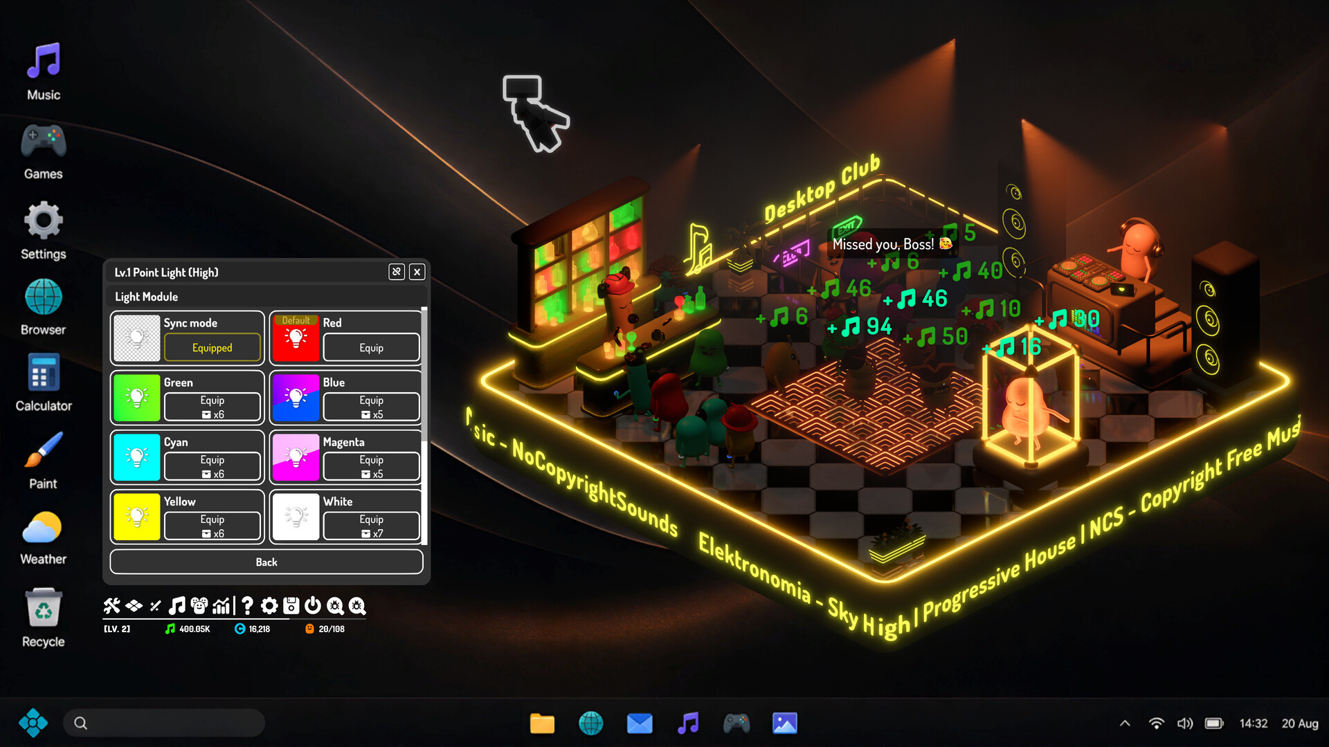 Desktop Rave: Idle Audio Club screenshot #10