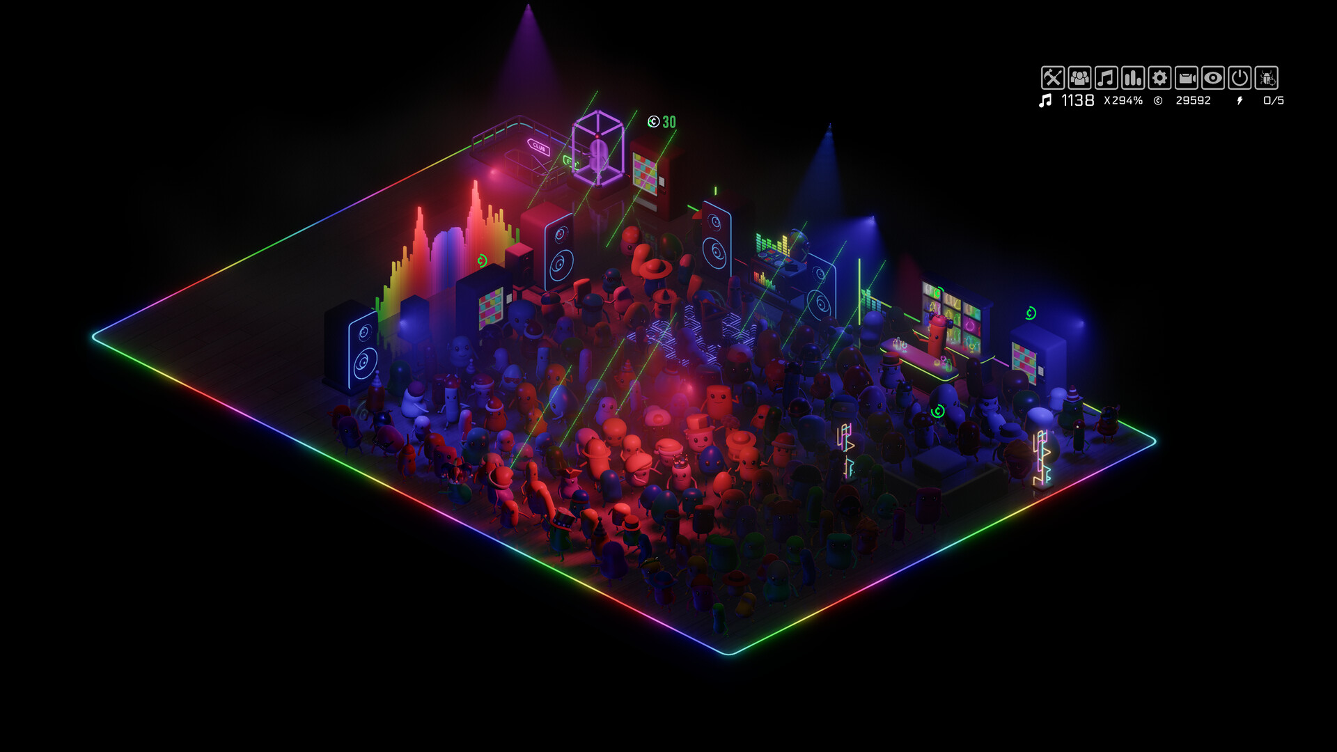 Desktop Rave: Idle Audio Club screenshot #10