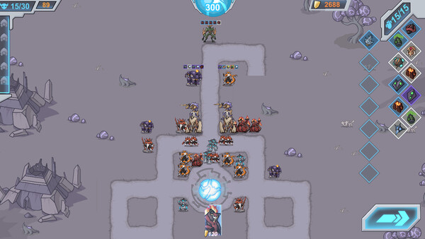 Galaxy Defense War game for Linux 1