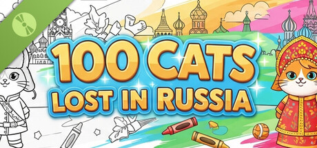 100 Cats Lost in Russia Find & Color Demo