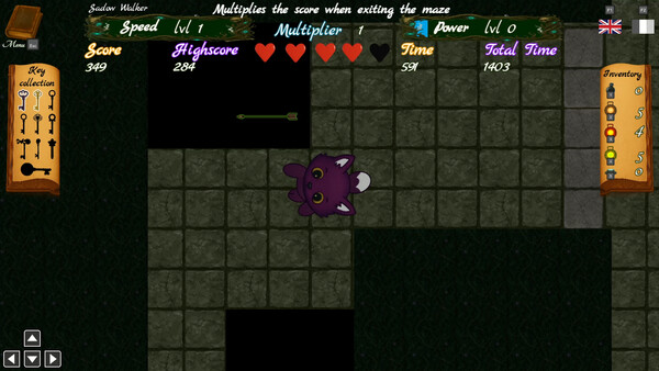 Obscurinth game for Linux 1