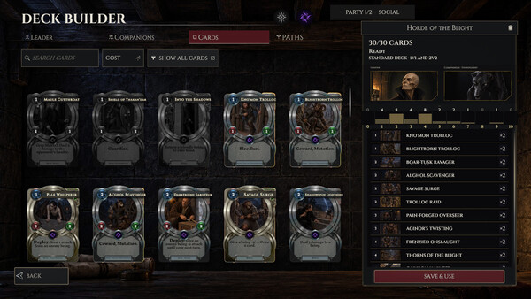 Heroes and Forsaken: The Wheel of Time Digital Card Game screenshot 2
