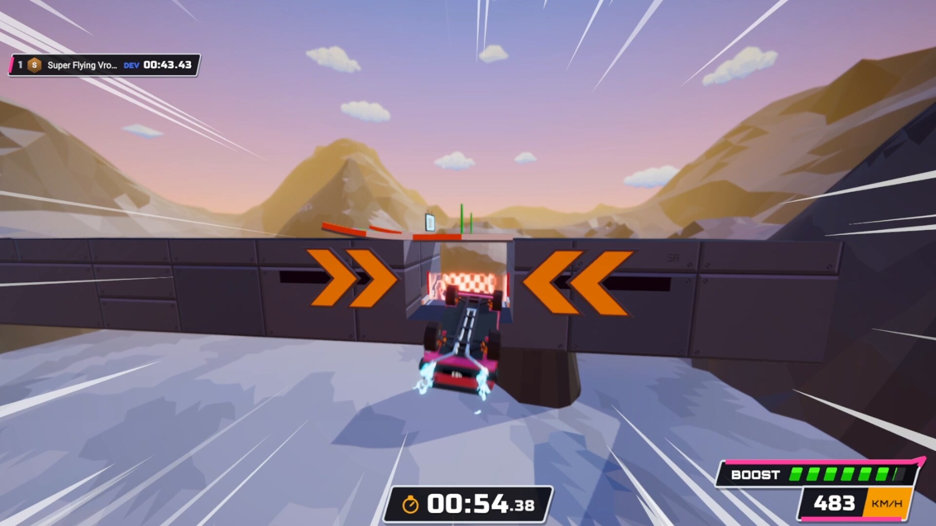 Super Flying Vroom Vroom — gameplay screenshot 5