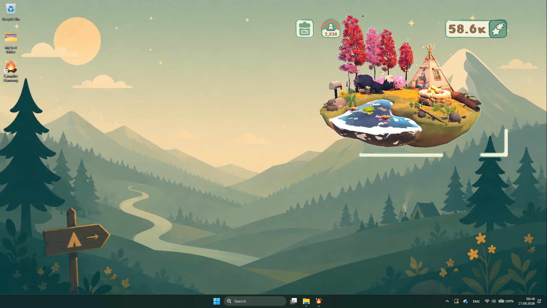 Campfire Harmony screenshot #2