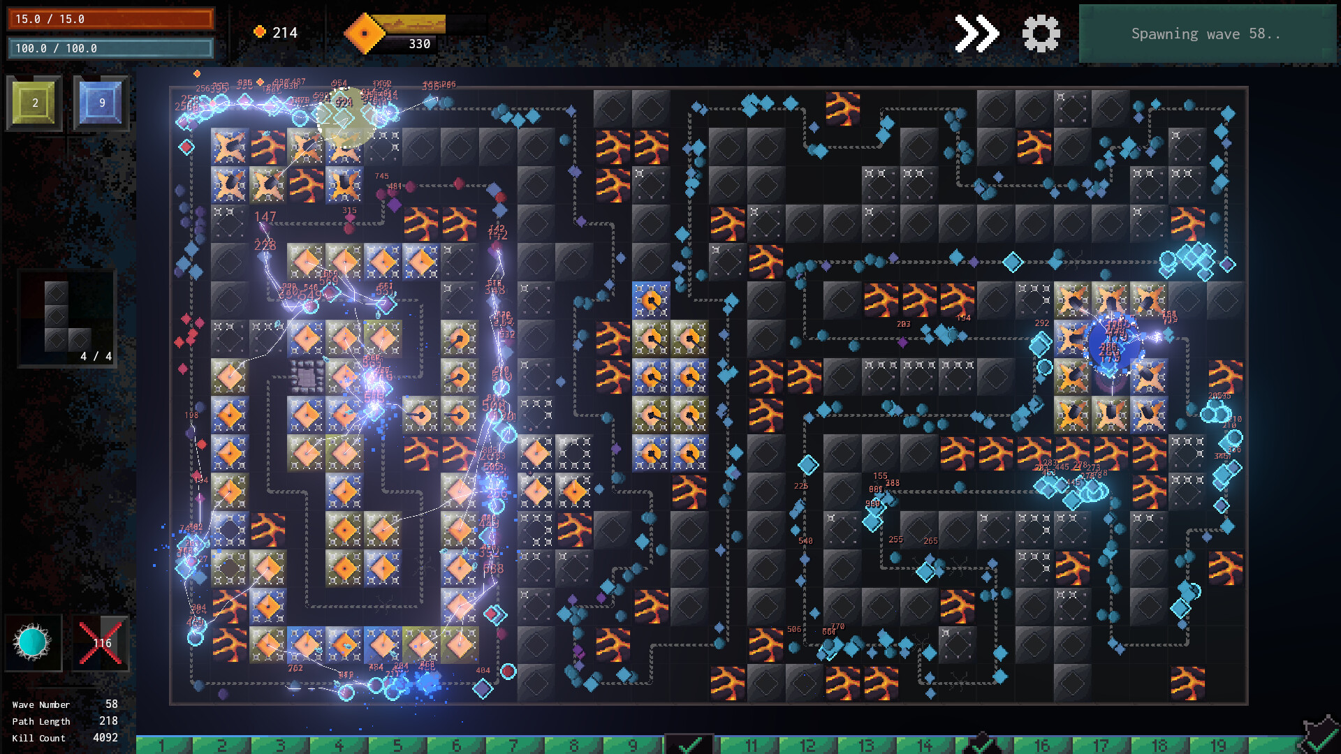 Grid Forge TD screenshot 1