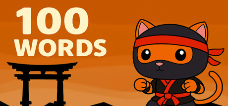 100 Words header banner