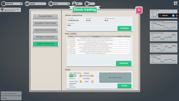 Individual Investor Tycoon 2 screenshot 4