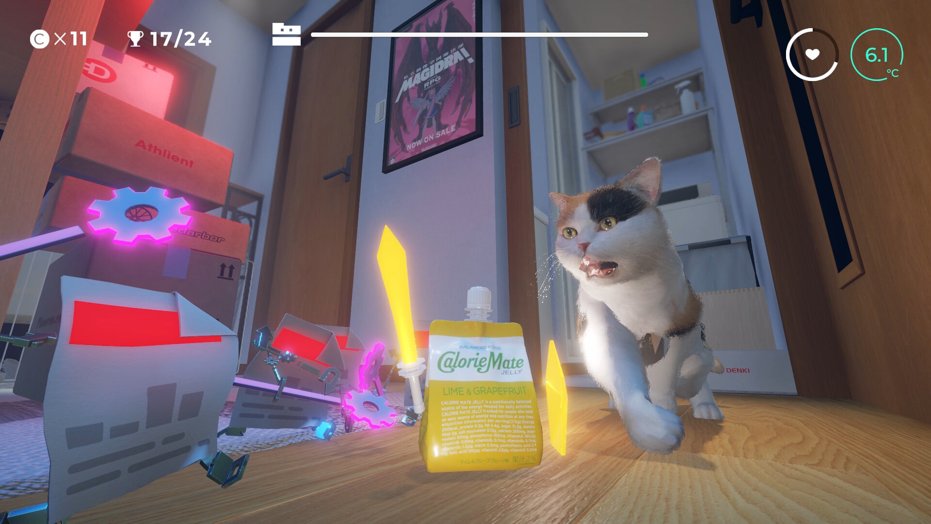 BALANCED FOOD CalorieMate FOR GAME CREATORS - JELLY MISSION - screenshot #3