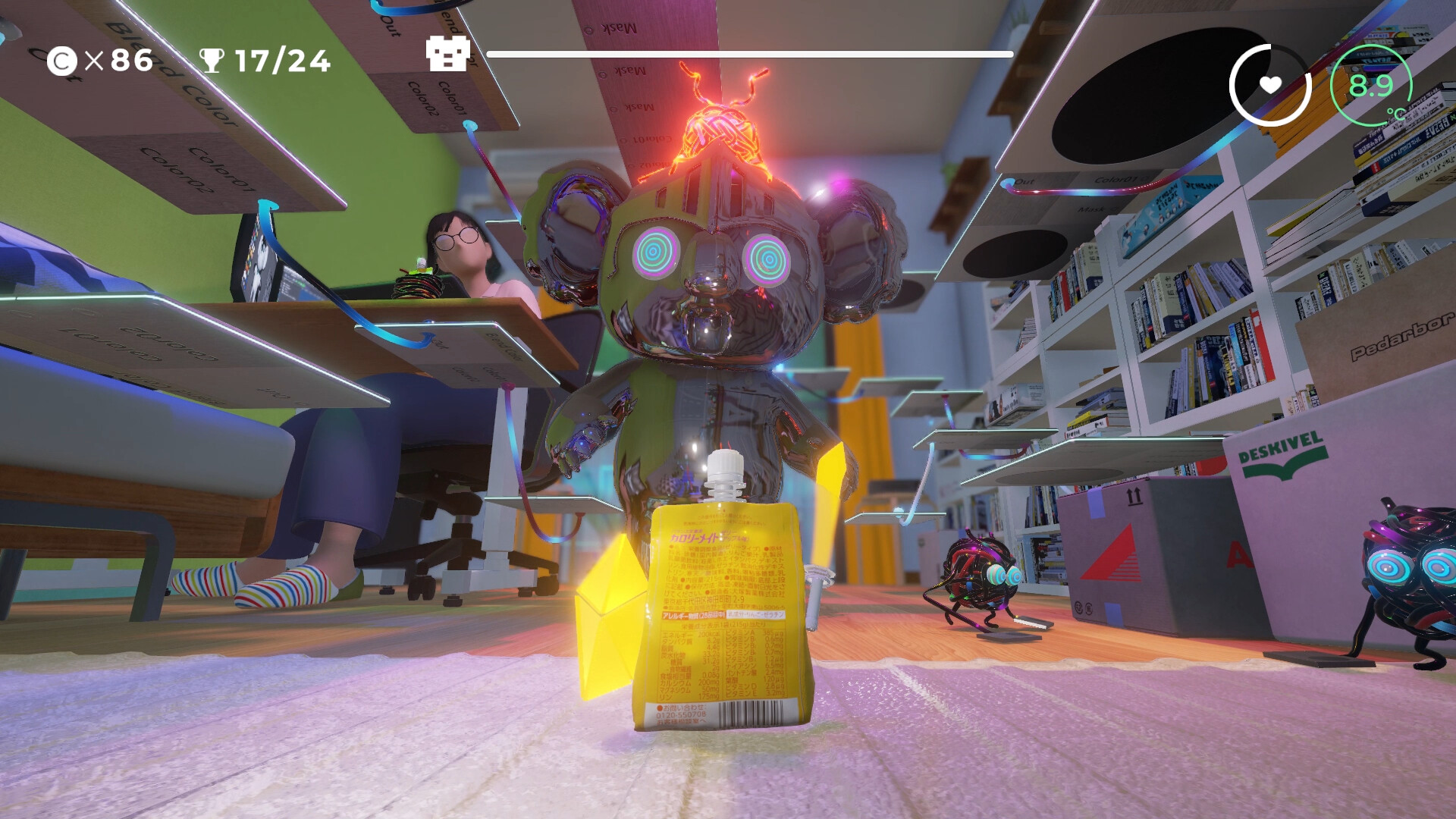 BALANCED FOOD CalorieMate FOR GAME CREATORS - JELLY MISSION - screenshot #2