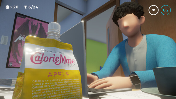 BALANCED FOOD CalorieMate FOR GAME CREATORS - JELLY MISSION - screenshot 1