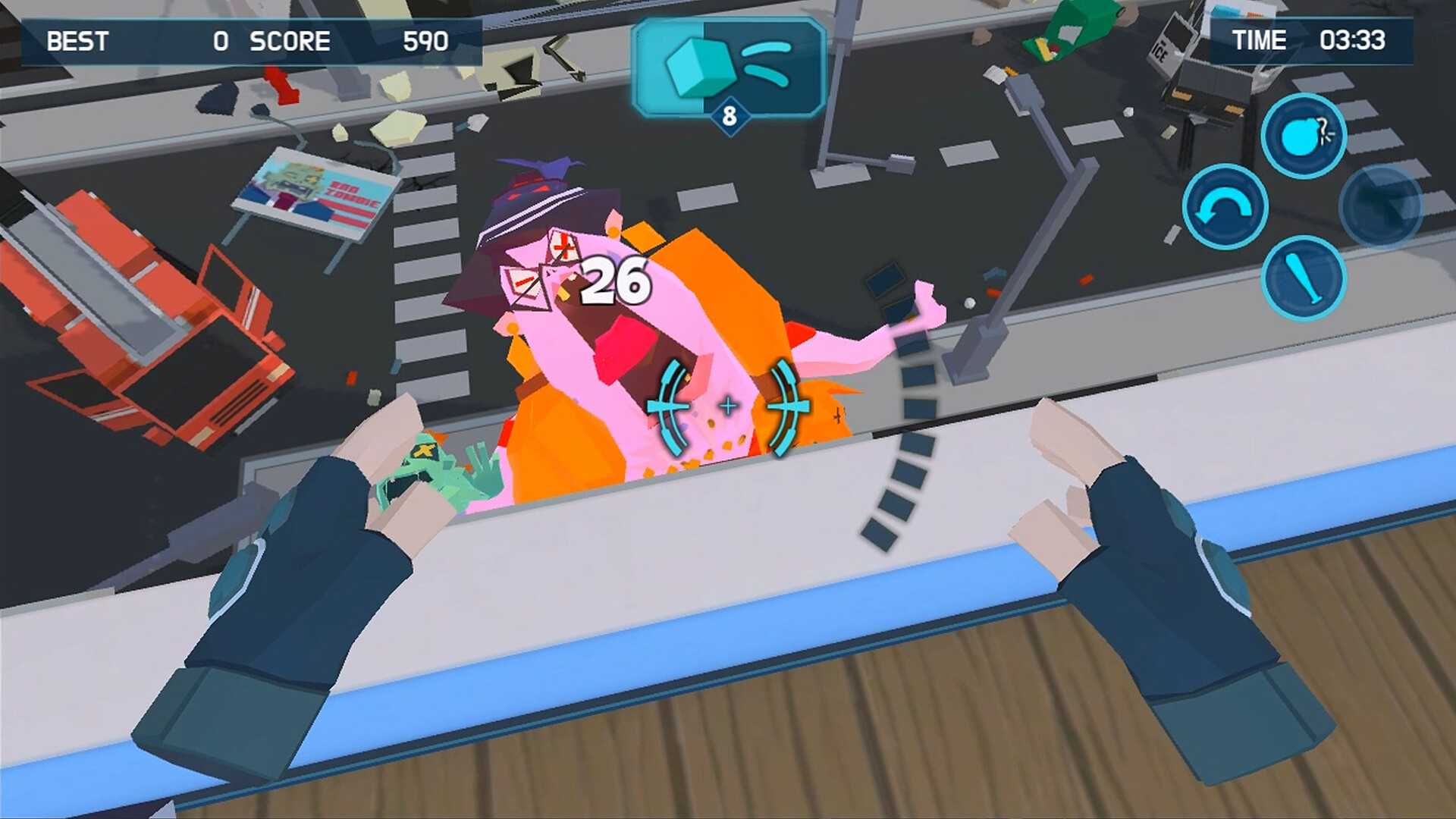 Throw Anything: Zombie Invaders screenshot #7