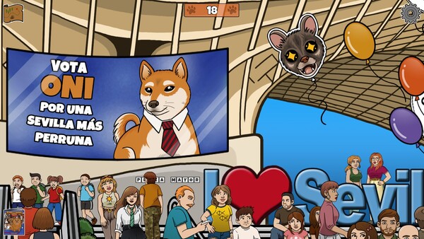 Pomelo & Friends: Sevilla game for Linux 1