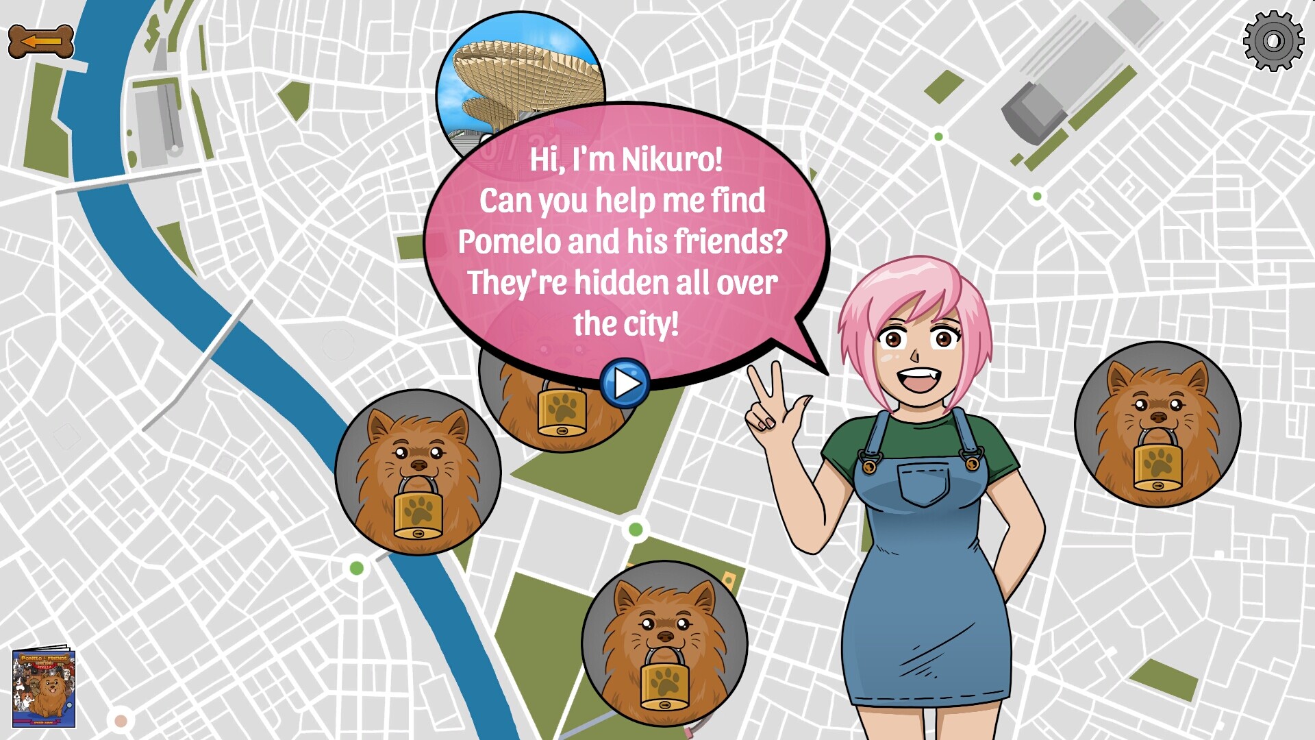 Pomelo & Friends: Sevilla screenshot #1