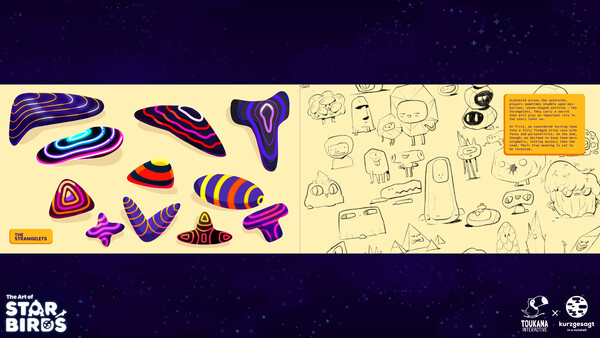 Star Birds Digital Artbook.