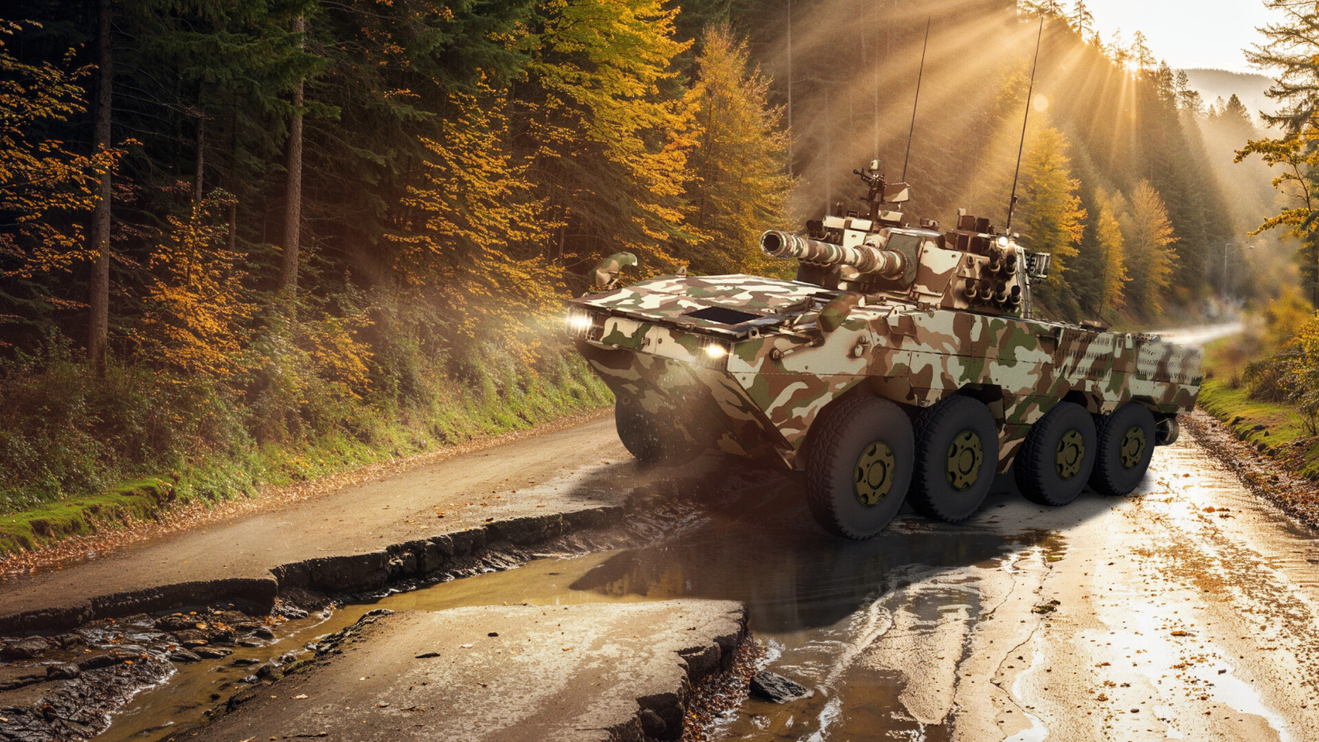 Armored Warfare - Autumn Bundle: ZTL-11 Featured Screenshot #1