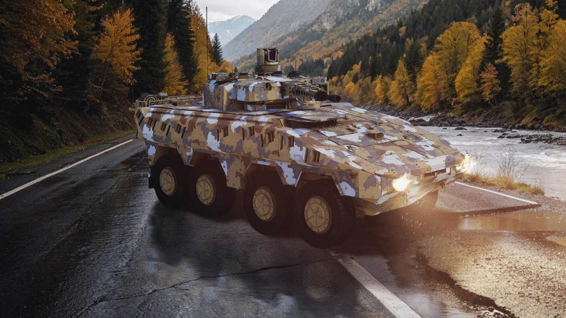 Armored Warfare - Autumn Bundle: Boxer CRV Featured Screenshot #1