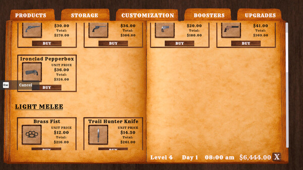 Western Gun Shop Simulator.