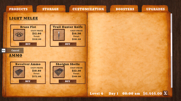 Western Gun Shop Simulator.