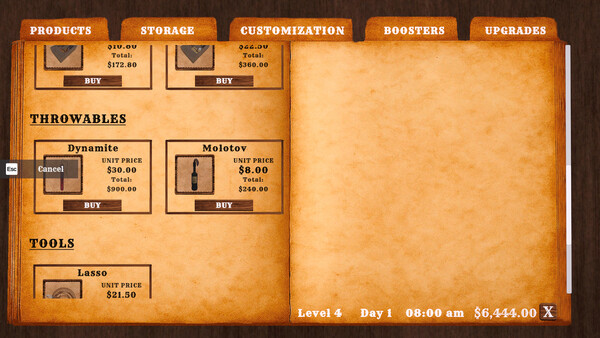 Western Gun Shop Simulator.