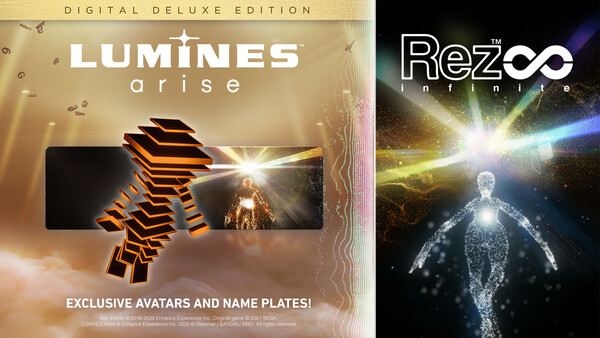 Lumines Arise Digital Deluxe DLC.
