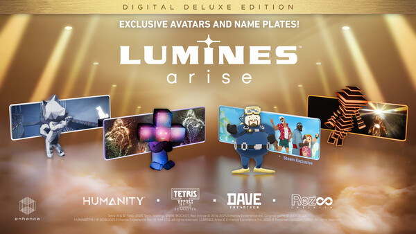 Lumines Arise Digital Deluxe DLC