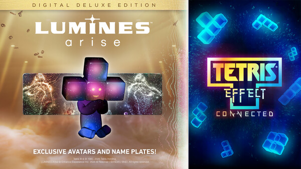 Lumines Arise Digital Deluxe DLC.