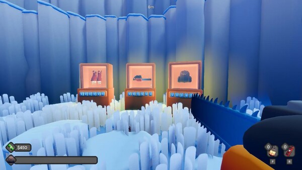 Digging A Hole In Ice With A Chainsaw screenshot 3