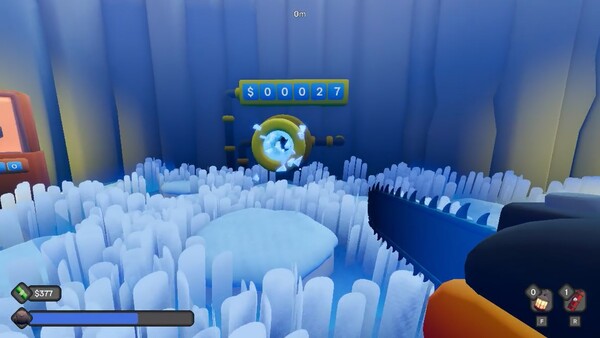 Digging A Hole In Ice With A Chainsaw screenshot 2