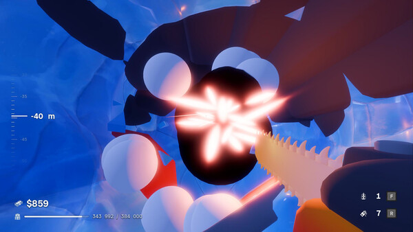 Digging A Hole In Ice With A Chainsaw screenshot 3