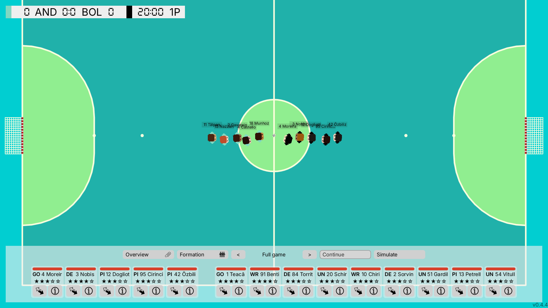 #1. 99Managers Futsal Edition - Public Beta Playtest Demo (Steam) 由: Simon Dalvai