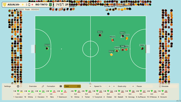 99Managers Futsal Edition Demo screenshot 2