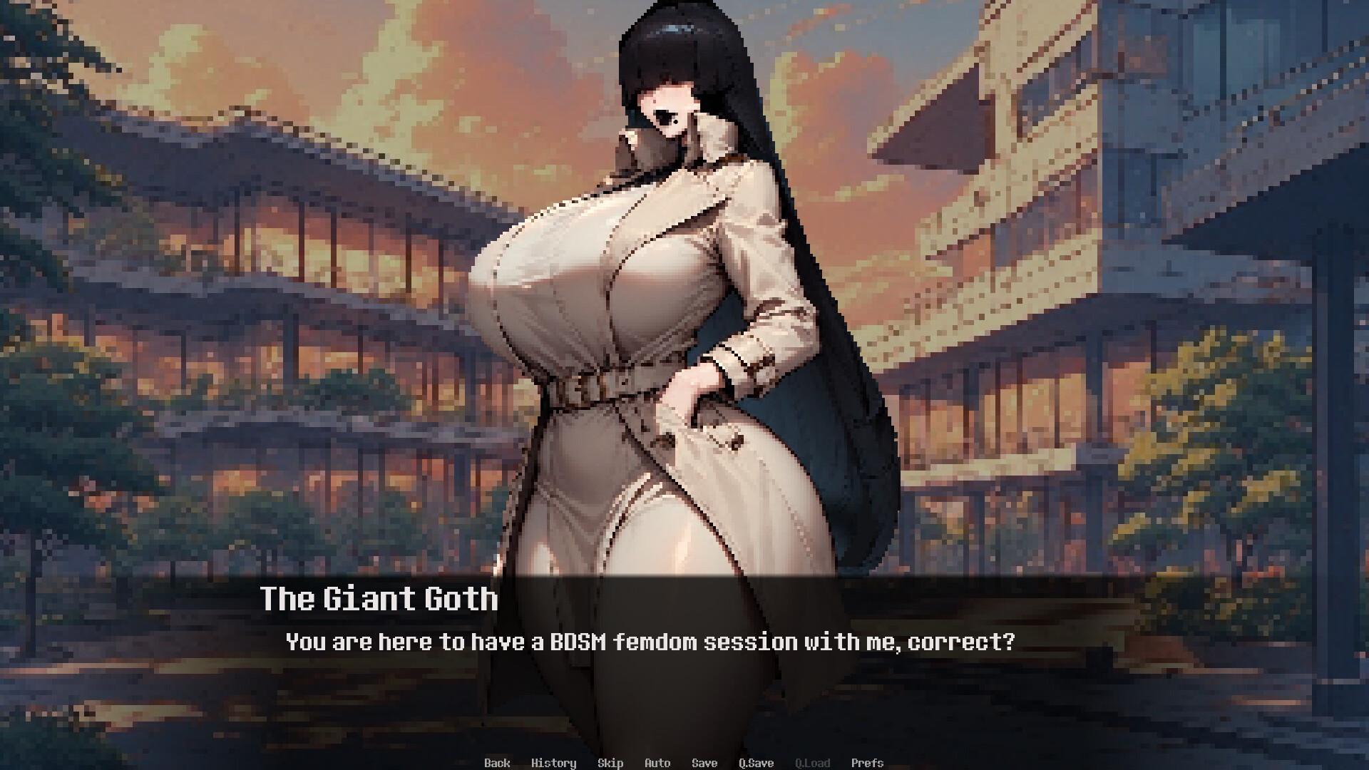 Yandere Goth BDSM screenshot 3