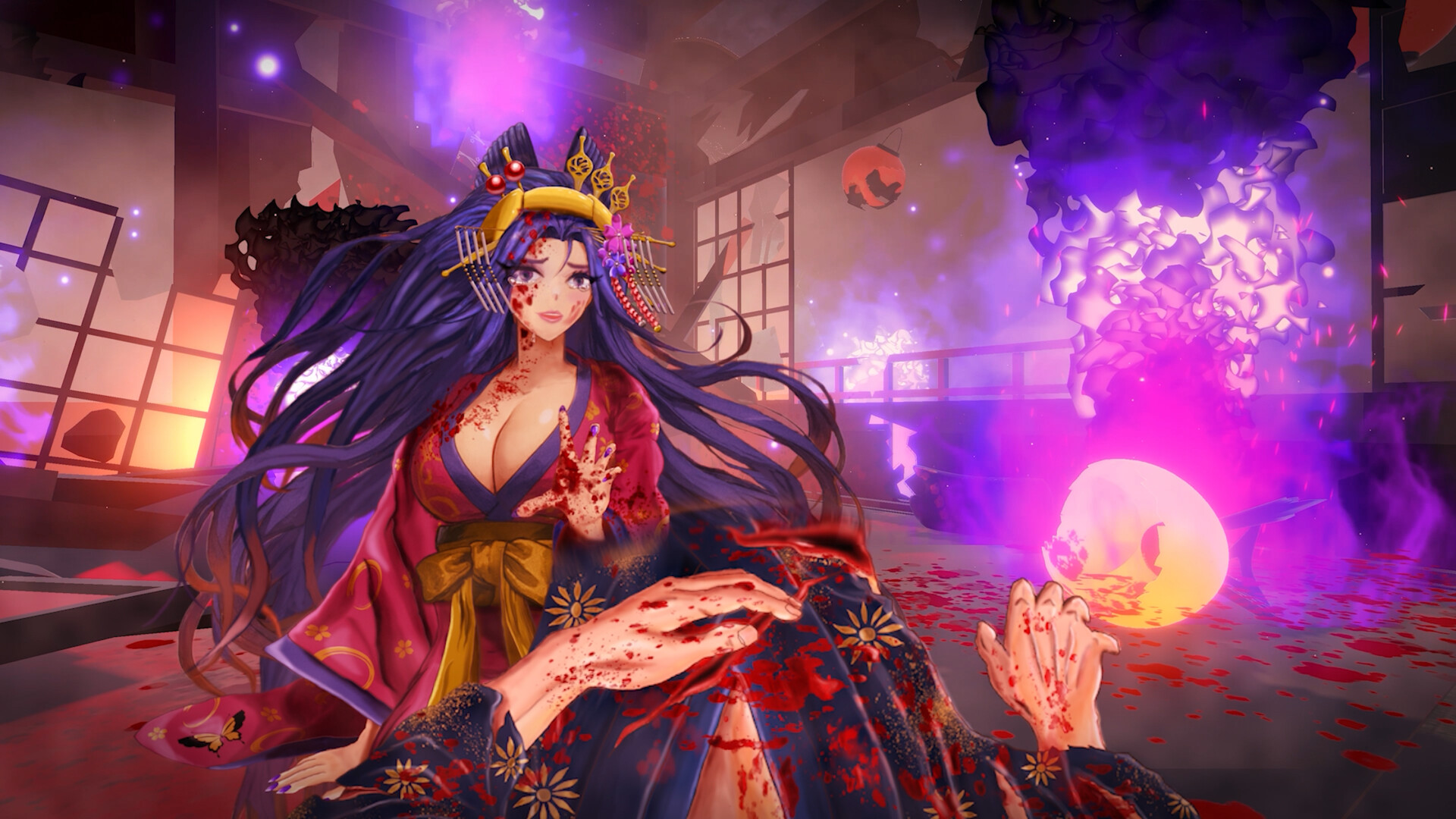Oiran Survival: Edo Yokai Rush screenshot #11