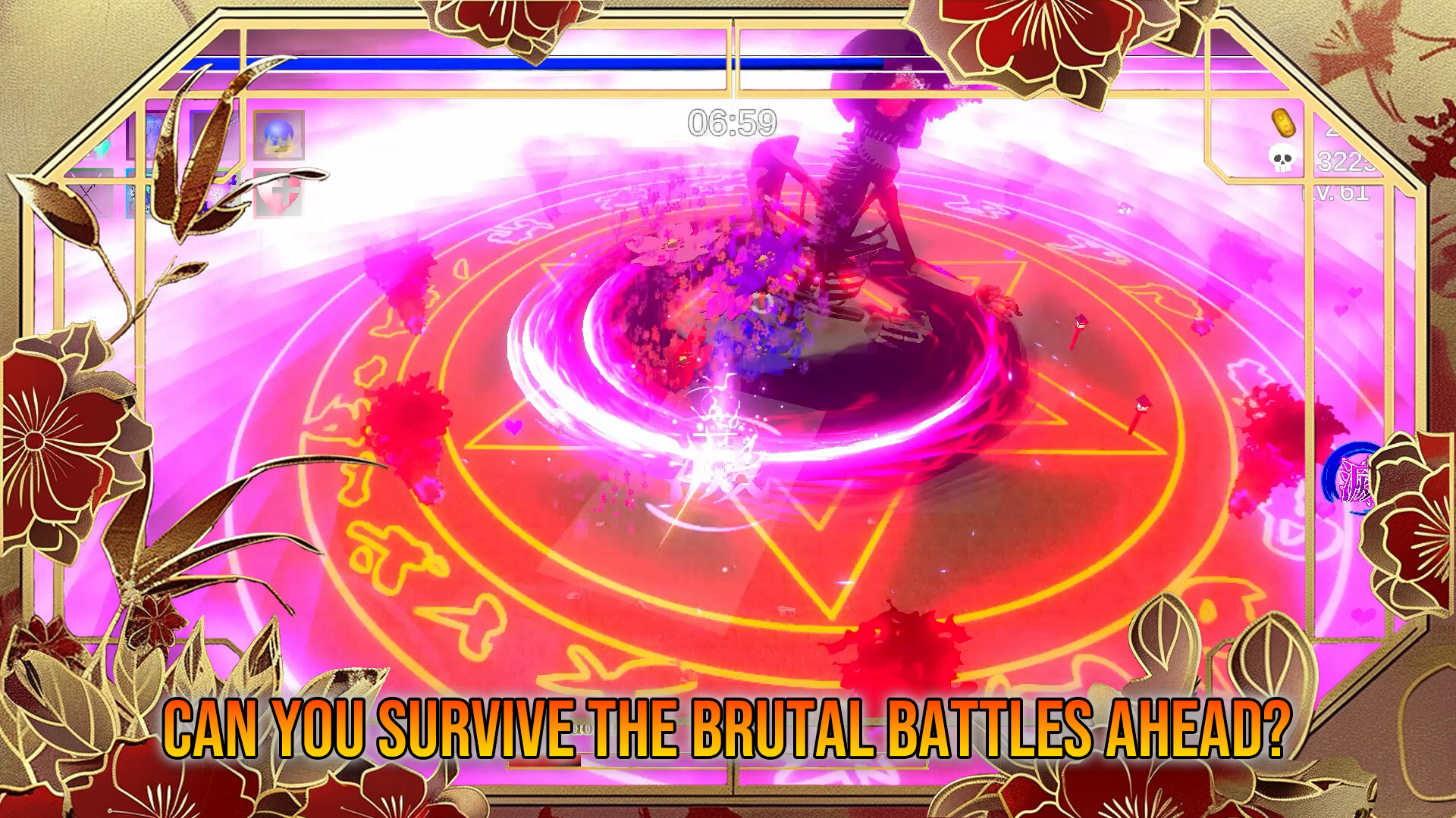 Oiran Survival: Edo Yokai Rush screenshot #2