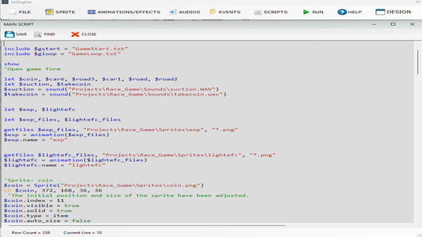 Fusion Script Game Studio: iscEngine & JS-Engine — скриншот 5