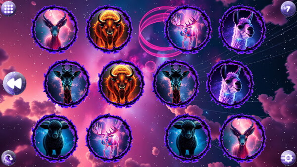 Скриншот из Space Memory: Artiodactyls Скриншот из Space Memory: Artiodactyls