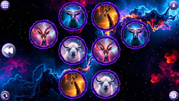 Скриншот 3 из игры Space Memory: Artiodactyls