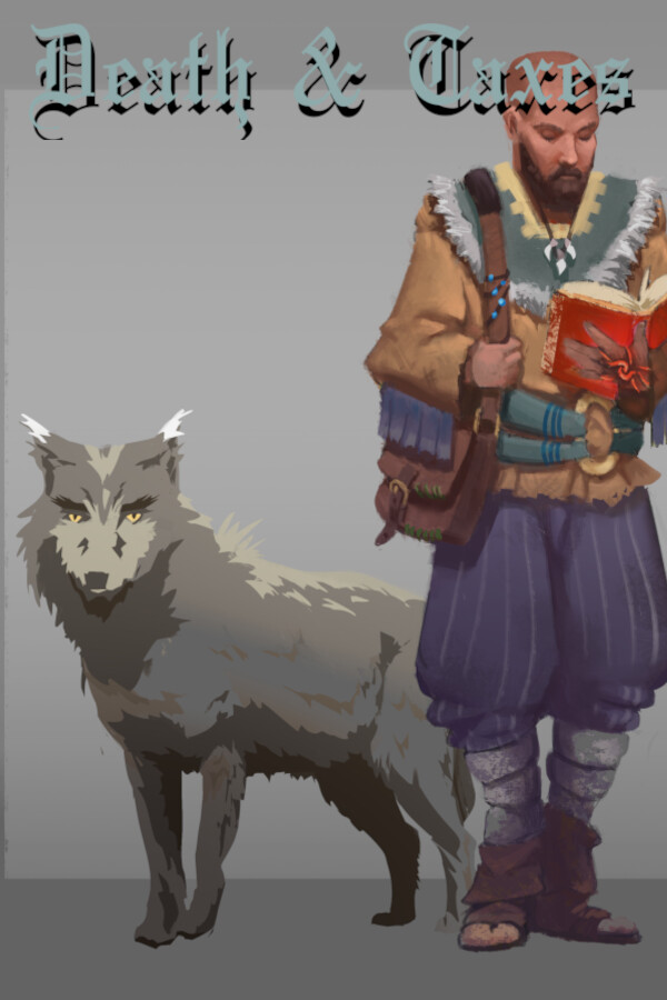 Capa de Death & Taxes Multiplayer RPG