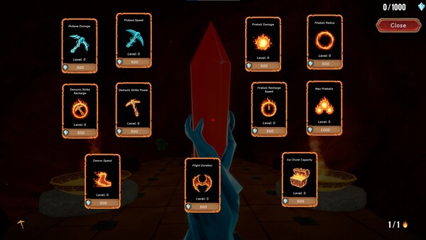 Demon with a Pickaxefor windows and Linux 1