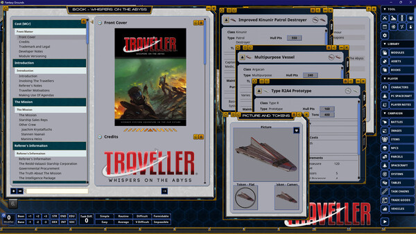 Fantasy Grounds - Traveller - Whispers on the Abyss