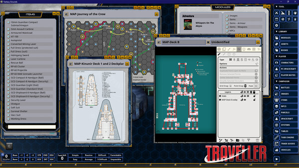 Fantasy Grounds - Traveller - Whispers on the Abyss