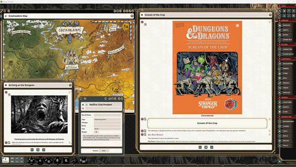 Fantasy Grounds - Dungeons & Dragons - Netflix - Stranger Things: Welcome to the Hellfire Club