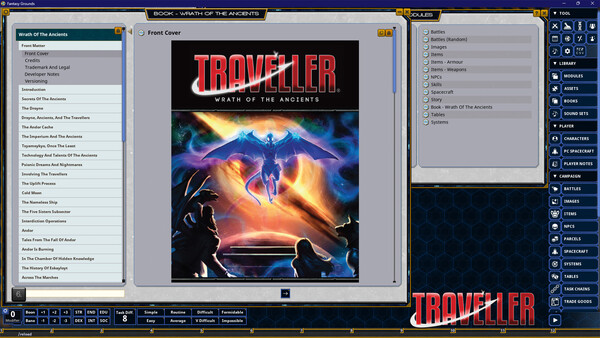 Fantasy Grounds - Traveller - Wrath of the Ancients for steam Fantasy Grounds - Traveller - Wrath of the Ancients for steam