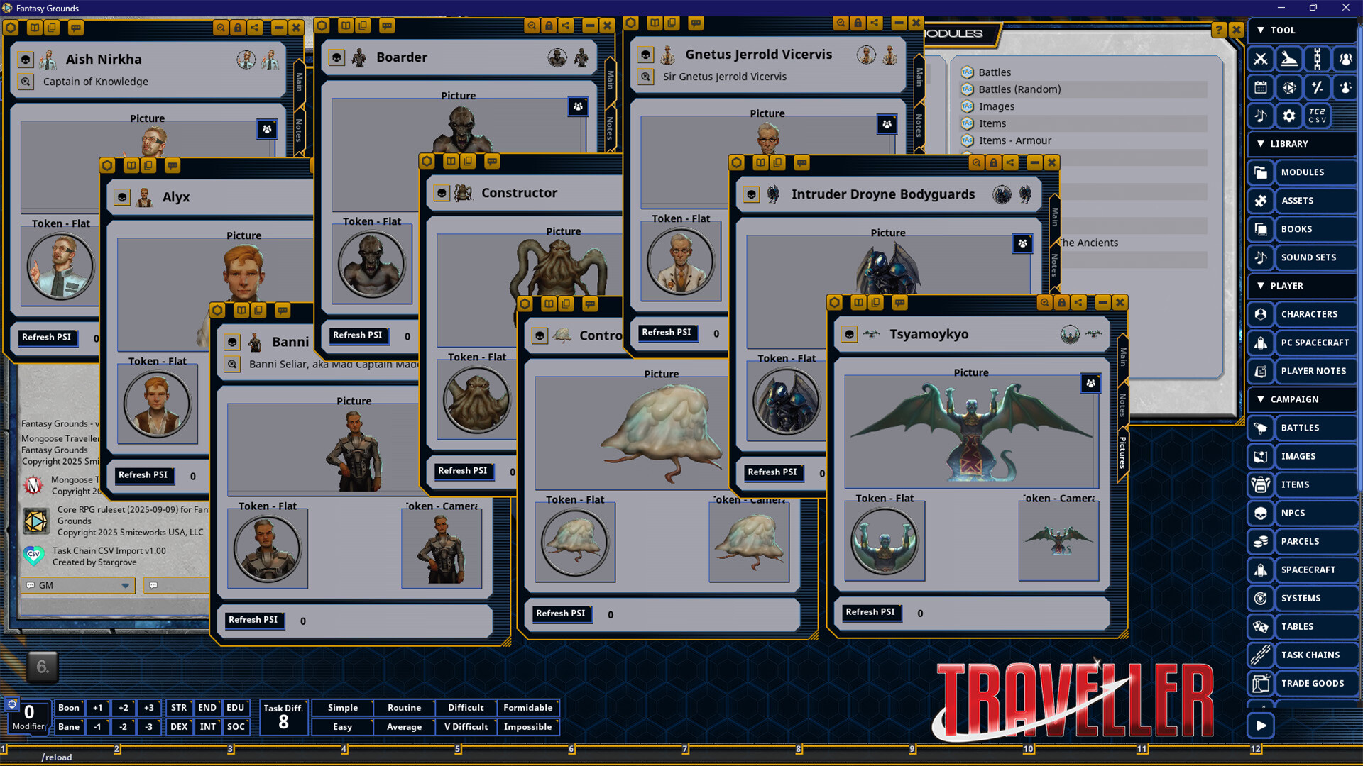 #4. Fantasy Grounds - Traveller - Wrath of the Ancients (Steam) 来自: SmiteWorks USA, LLC