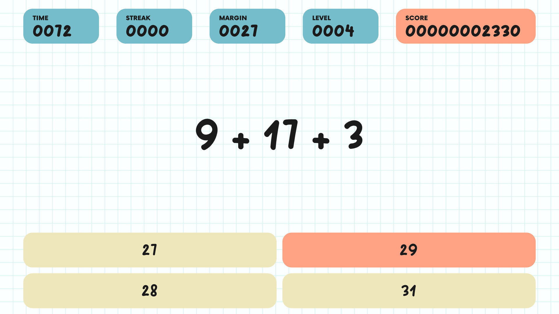 Math Frenzy screenshot #1