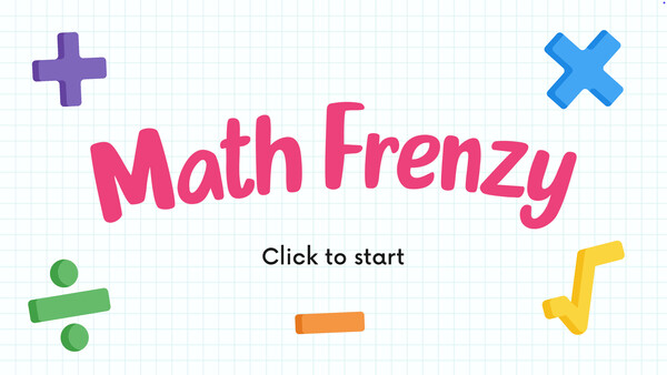 Math Frenzy game for Linux 1