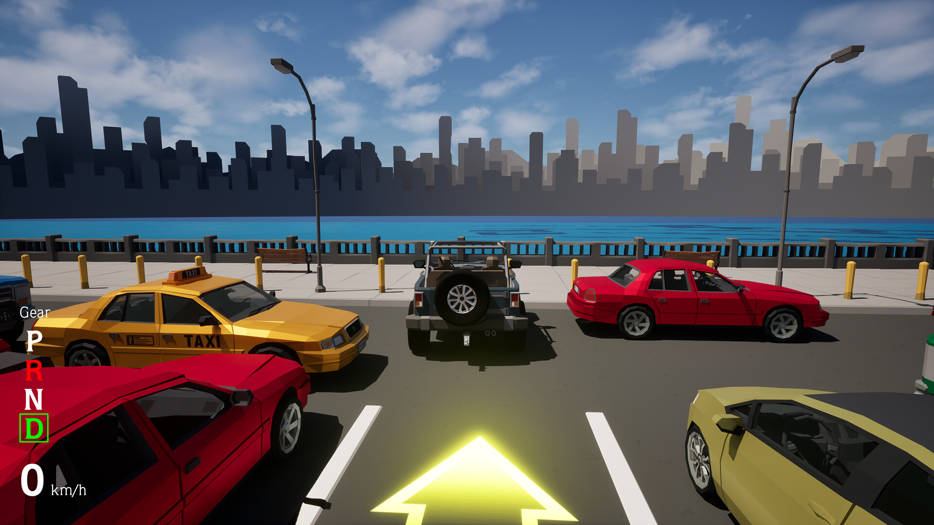 #5. Parking Simulator Demo (Steam) De: Perseverance Games