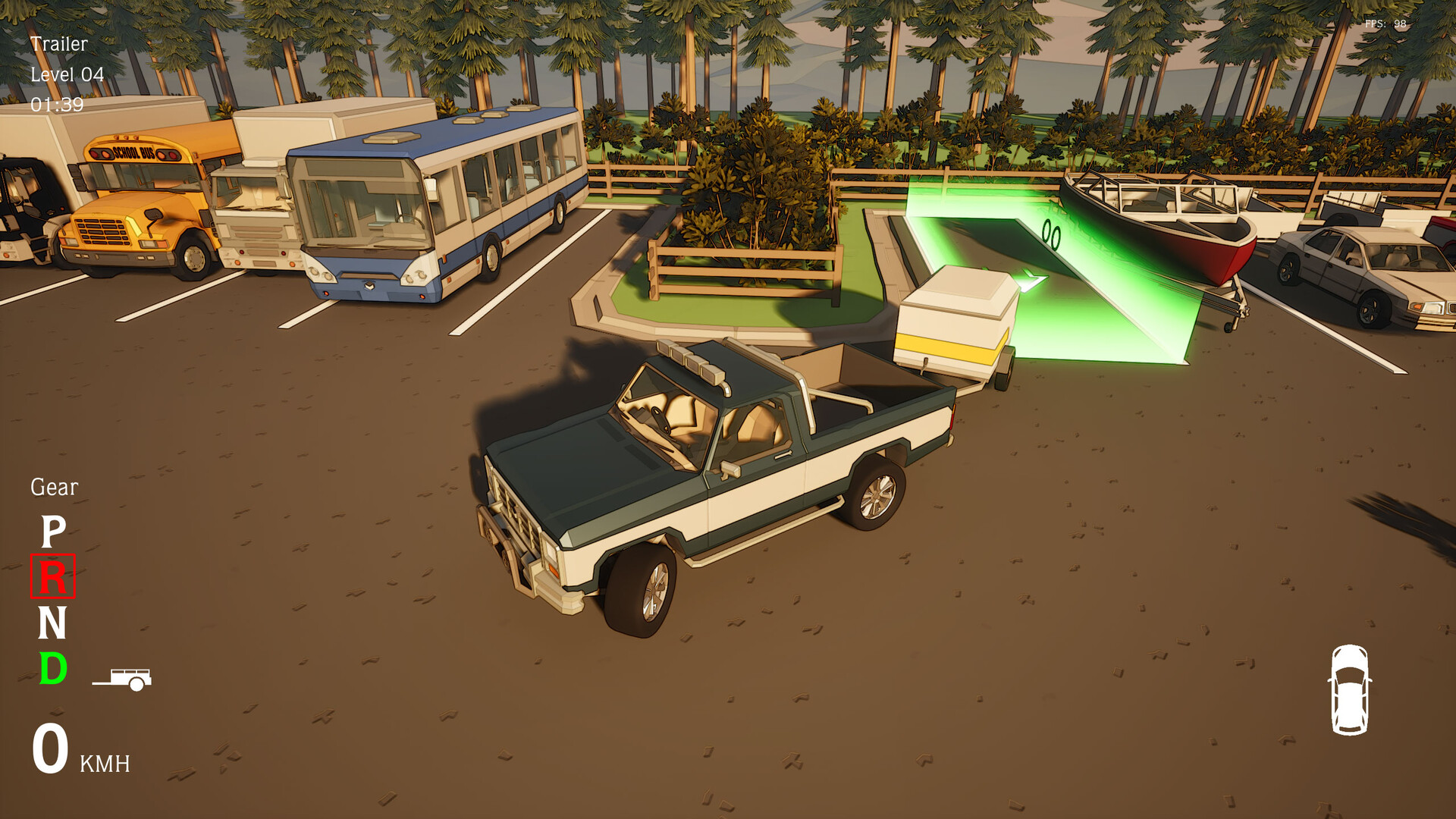 #6. Parking Simulator Demo (Steam) Podle: Perseverance Games
